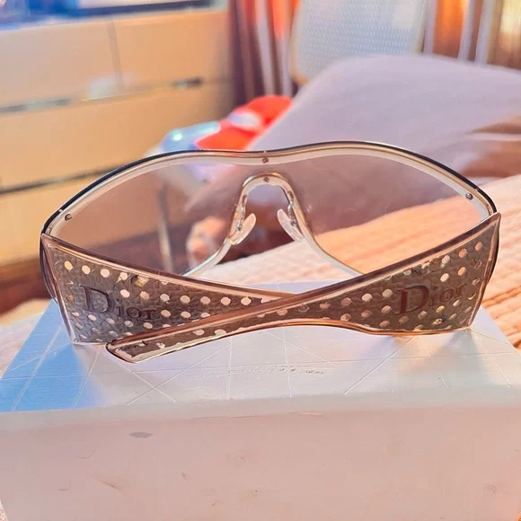Vintage Dior Quadrille Sunglasses - Picture 3 of 12